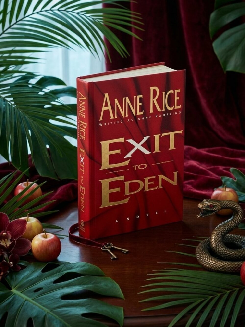 Anne Rice EXIT TO EDEN First Edition 1985 Hardcover Vintage Rare ISBN Variant